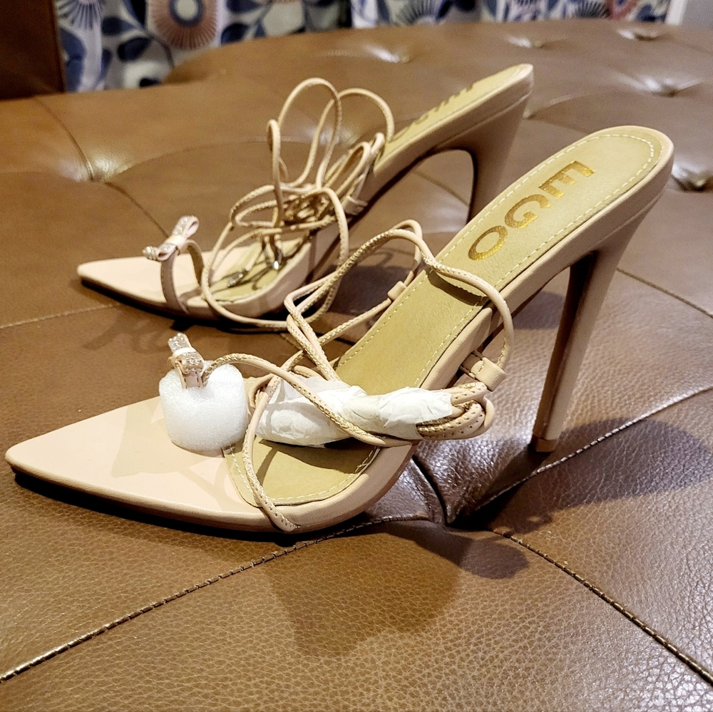 Women  Lace-up Up Dandals